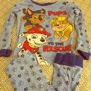 Paw Patrol pajamas. Size 4t